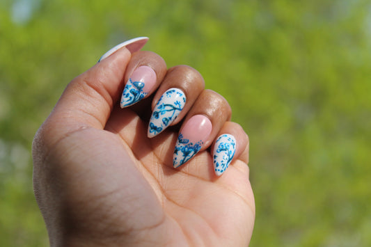 Porcelain Cup Nails