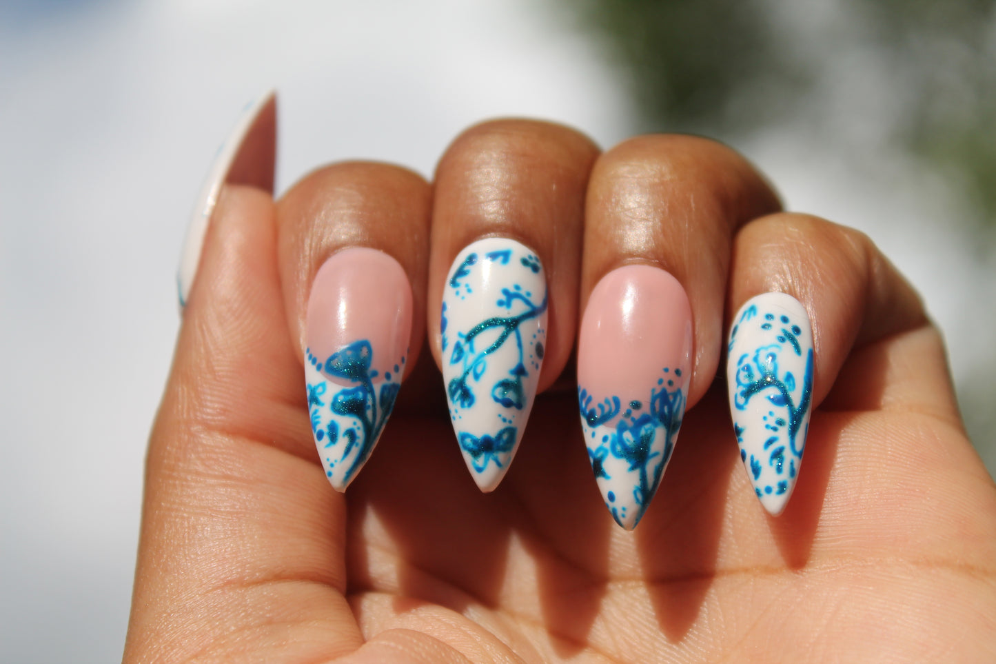 Porcelain Cup Nails
